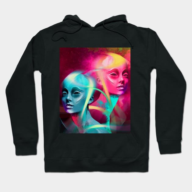 Gemini Hoodie by Eduardo Laguna